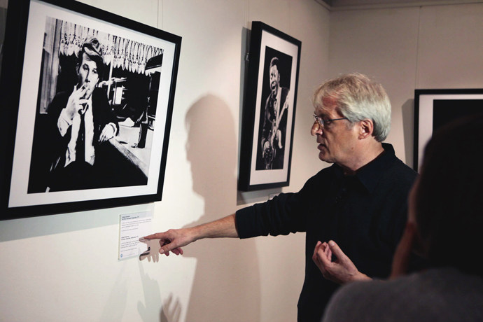 Впервые в Москве открылась персональная выставка музыкального фотографа Гисберта Ханекроота